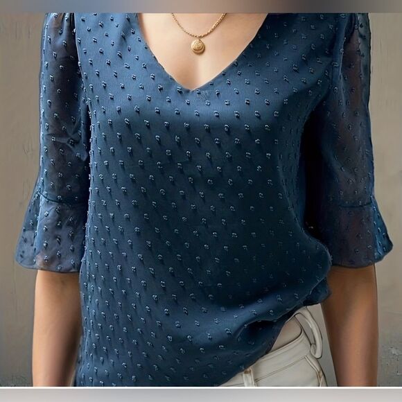 Blue Floral Ditsy No Brand Small - Picture 1 of 8